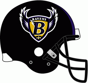 Baltimore Ravens 1996-1998 Helmet Logo iron on transfers for clothing